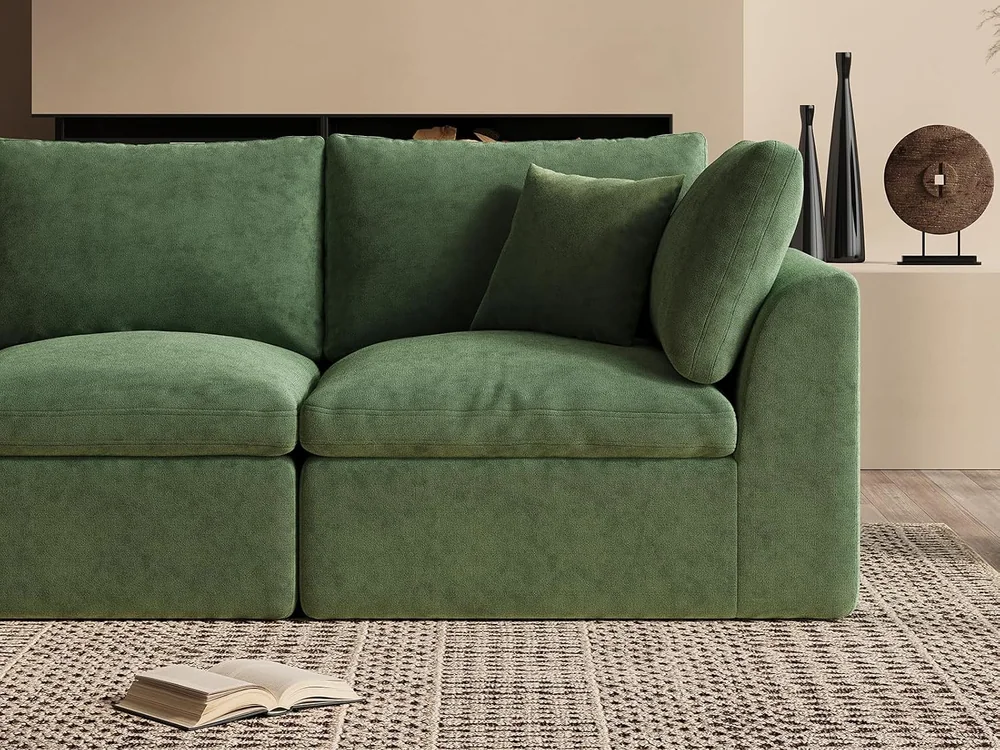 Ohllob 7-Seat Cloud Island in Green, view 3
