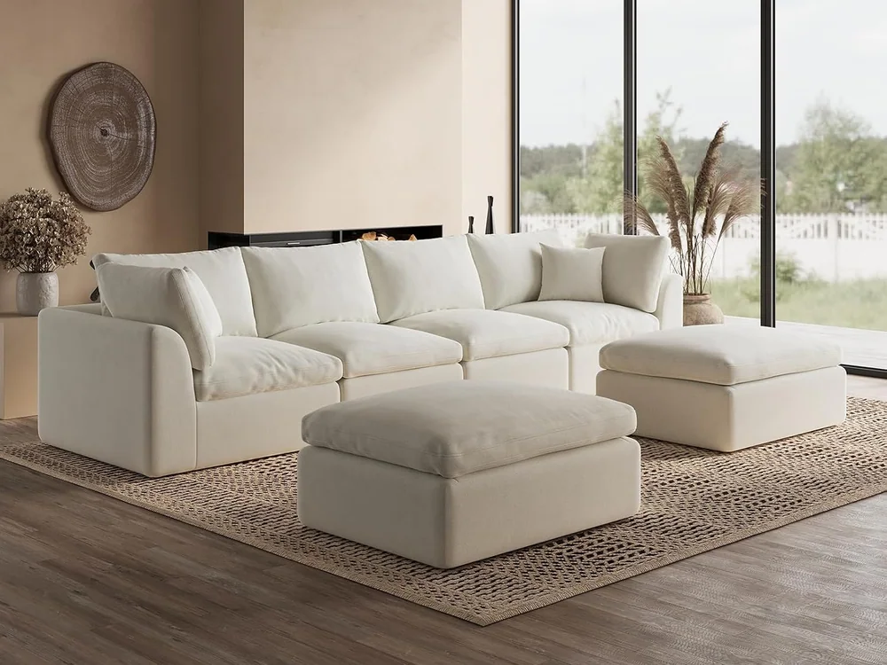 Ohllob Cloud Corner Module in Warm White, view 2